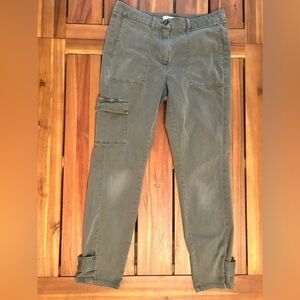 J. Jill Olive Cargo Pants
